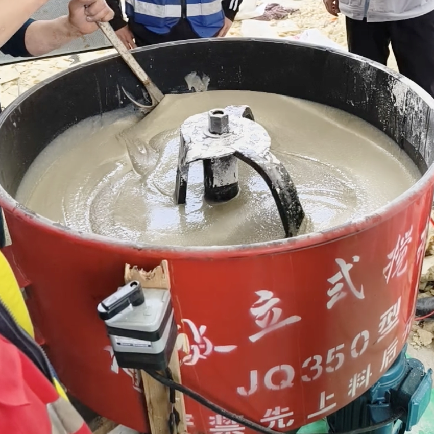 南岳汽轮机余热压缩机导热油设备底座耐高温环氧树脂灌浆料